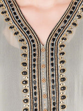 Grey Shaded Georgette Kaftan