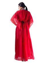 Solid Red Kaftan