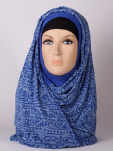 Printed Knitted Instant Hijab