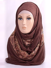Fancy Lace With Stone Hijab