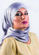 Pearl Bordered Satin Scarf