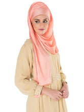 Pearl Bordered Satin Scarf