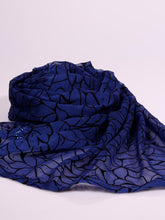 Leaf Pattern Crepe Hijab