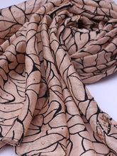 Leaf Pattern Crepe Hijab