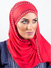 Stone Border Hijab