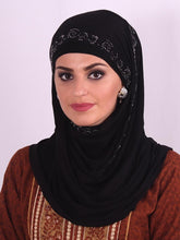 Stone Bordered Jersey Hijab