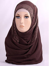 Lace Border Alex Hijab