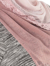 Two Color Jersey With Lace