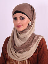 Two Color Jersey With Lace