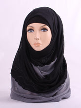 Two Color Jersey With Lace