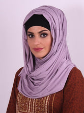 Jersey Hijab With Scattered Crystals