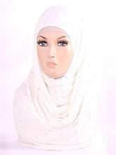 Jersey Hijab With Scattered Crystals