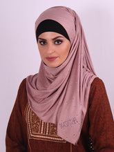 Jersey Hijab With Scattered Crystals
