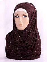Jersey Hijab With Scattered Crystals