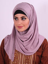 Alex Crystal Border Hijab