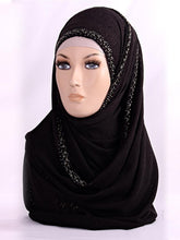 Alex Crystal Border Hijab