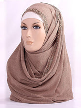 Alex Crystal Border Hijab