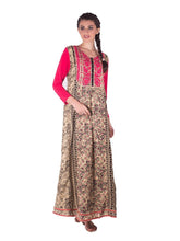 A Line Floral Print Jalabiya-S15JBCAKALVR334