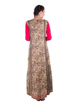 A Line Floral Print Jalabiya-S15JBCAKALVR334