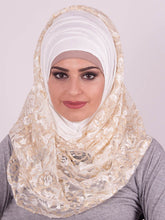 Shimmer Lace Instant Scarves