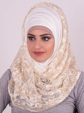Shimmer Lace Instant Scarves