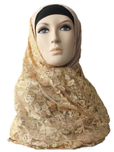 Shimmer Lace Instant Scarves