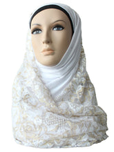 Shimmer Lace Instant Scarves