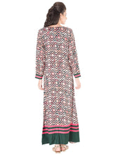 A-Line Printed Maxi-S16JBCAALNVA52