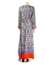 A-Line Printed Maxi-S16JBCAALNVA52
