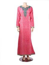 Printed Blue Kaftan-S16JBCAALNVF119