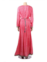 Printed Blue Kaftan-S16JBCAALNVF119