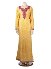 Printed Blue Kaftan-S16JBCAALNVF119