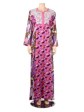 Floral Print Jalabiya-S16JBCAKALVR461A