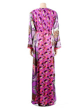 Floral Print Jalabiya-S16JBCAKALVR461A