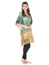 Mix-Print Poncho