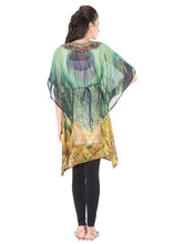 Mix-Print Poncho