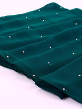 Pearl Studded Square Hijab