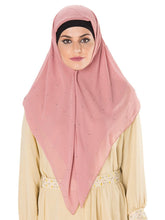 Pearl Studded Square Hijab