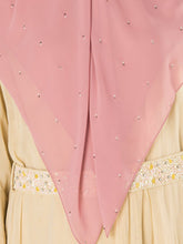 Pearl Studded Square Hijab