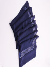 Sequin Border Square Hijab