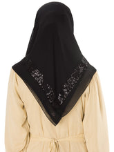 Sequin Border Square Hijab