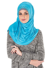 Studded Border Jersey Hijab
