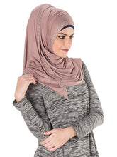 Studded Border Jersey Hijab