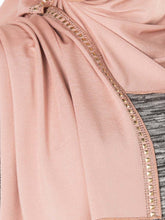 Square Studded Border Knitted Hijab