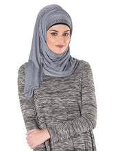 Square Studded Border Knitted Hijab