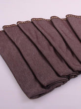 Square Studded Border Knitted Hijab