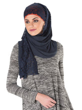 French Lace Border Hijab
